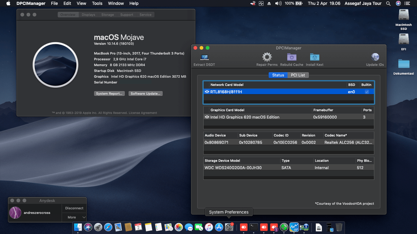 Dell Vostro 5468 [KabyLake   Intel HD 620] 1
